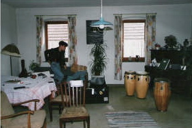 Ghost Train rehersal room